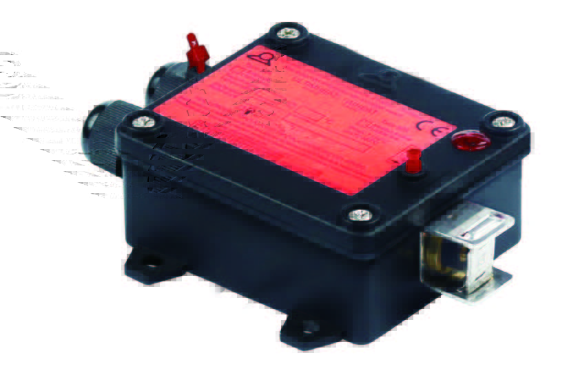 Alarme incendie Spur 230 V Secteur Isolateur interrupteur fusible pour BS5839-Rouge 